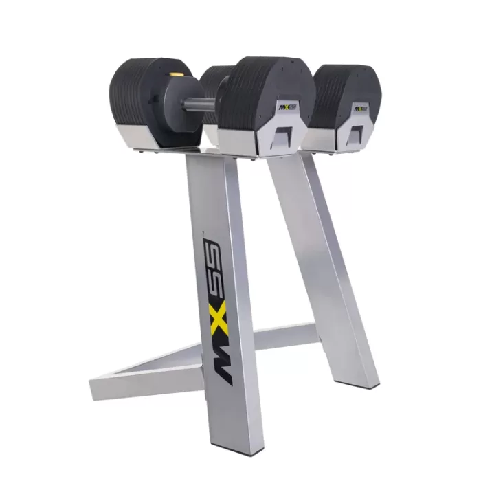 MX55 - Classic Adjustable Dumbbells w/Stand (5lb-55lb) - SALE!