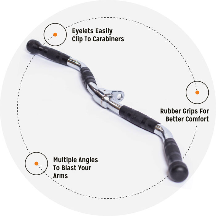 Multi Grip Curl Bar - Image 2